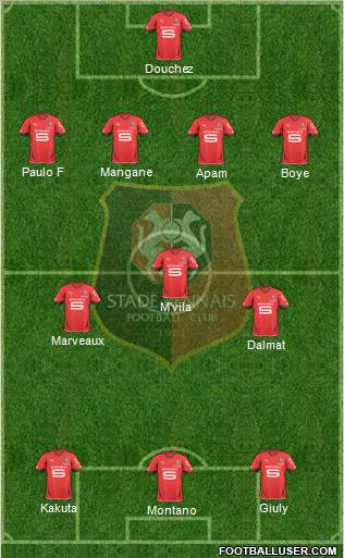 Stade Rennais Football Club Formation 2011