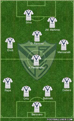 Vélez Sarsfield Formation 2011