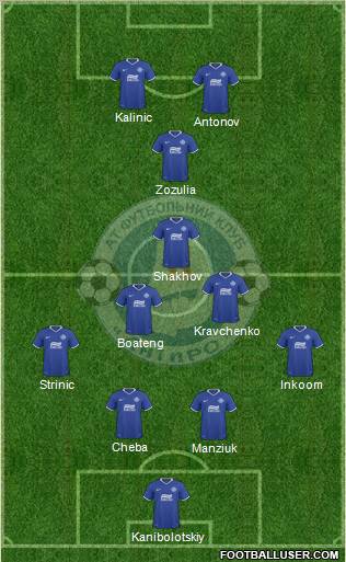 Dnipro Dnipropetrovsk Formation 2011