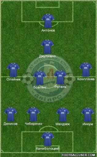 Dnipro Dnipropetrovsk Formation 2011