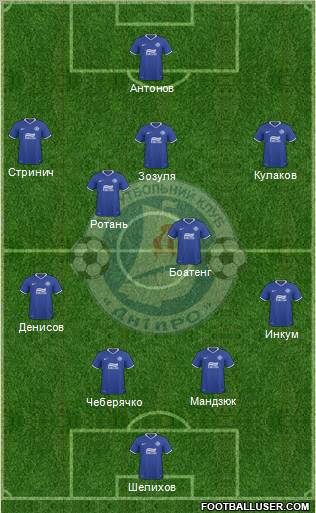 Dnipro Dnipropetrovsk Formation 2011