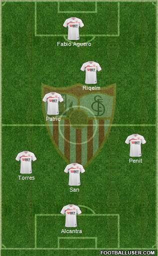 Sevilla F.C., S.A.D. Formation 2011