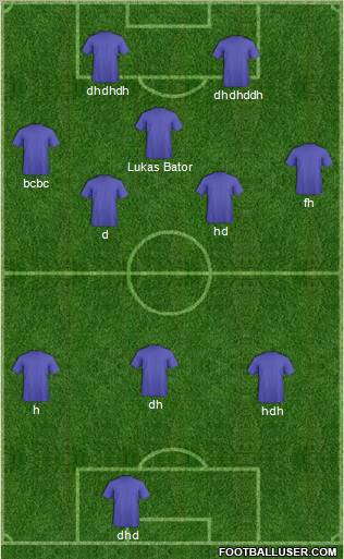 Pro Evolution Soccer Team Formation 2011