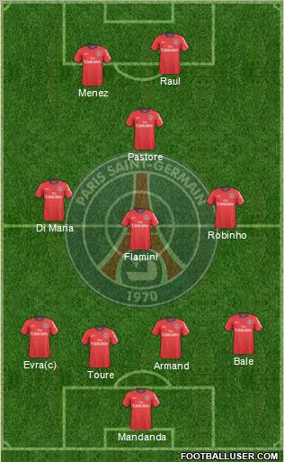 Paris Saint-Germain Formation 2011