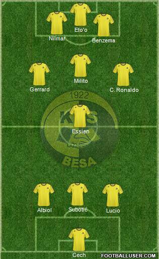 KS Besa Kavajë Formation 2011