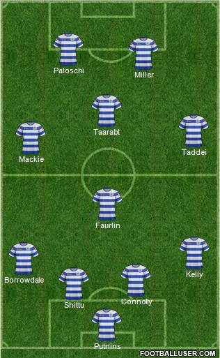 Queens Park Rangers Formation 2011