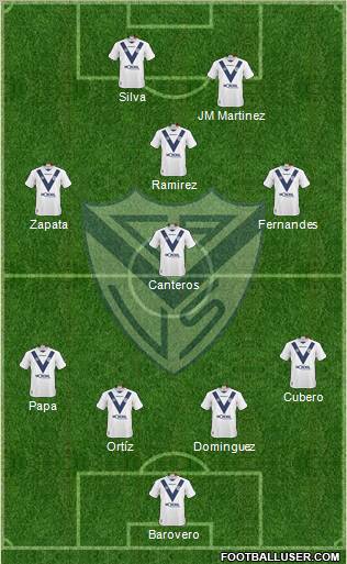 Vélez Sarsfield Formation 2011