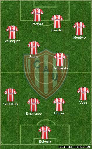 Unión de Santa Fe Formation 2011