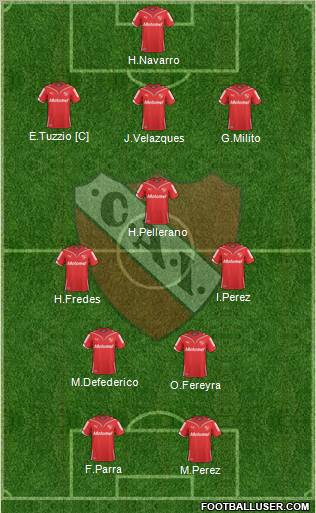 Independiente Formation 2011