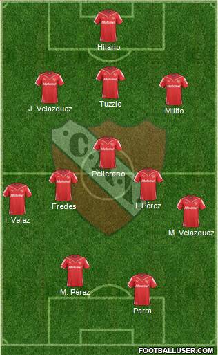 Independiente Formation 2011