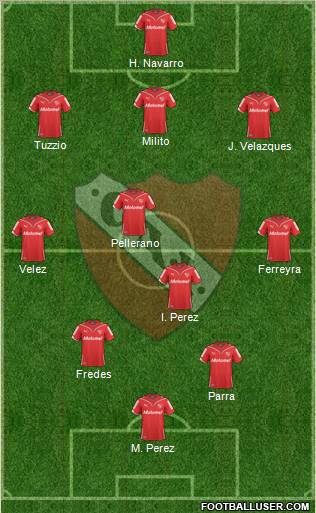 Independiente Formation 2011