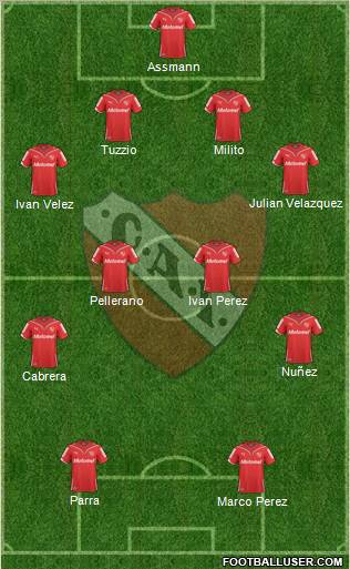 Independiente Formation 2011