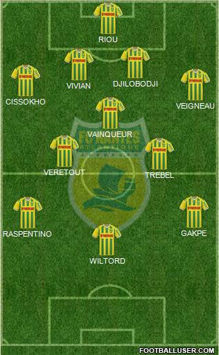 FC Nantes Formation 2011