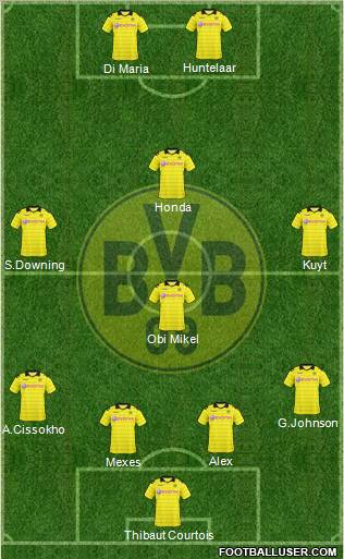 Borussia Dortmund Formation 2011