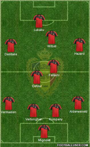 Belgium Formation 2011