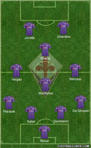 Fiorentina Formation 2011