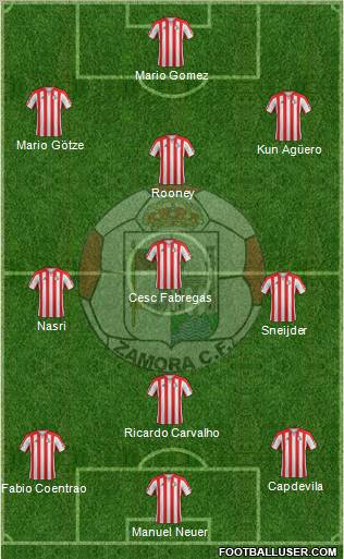 Zamora C.F. Formation 2011