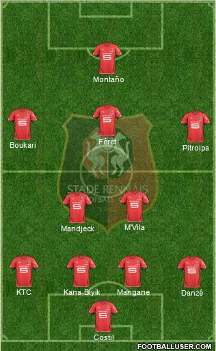 Stade Rennais Football Club Formation 2011
