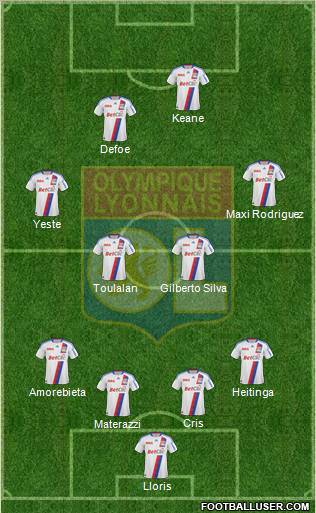 Olympique Lyonnais Formation 2011