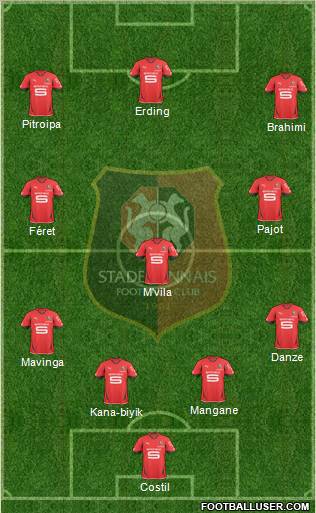 Stade Rennais Football Club Formation 2011