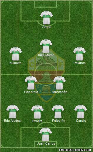 Elche C.F., S.A.D. Formation 2011