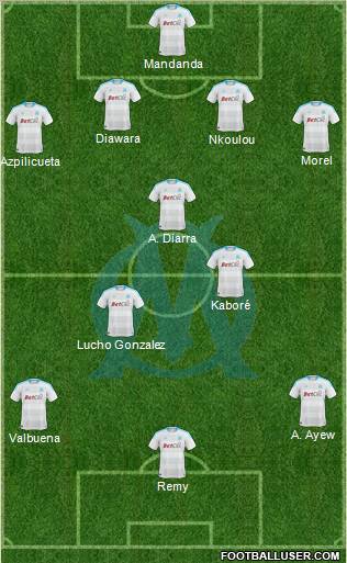 Olympique de Marseille Formation 2011