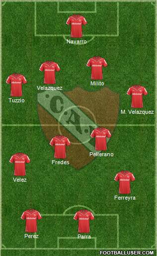 Independiente Formation 2011