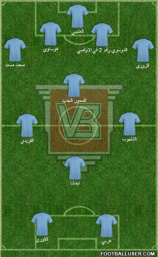 Vejle Boldklub Formation 2011