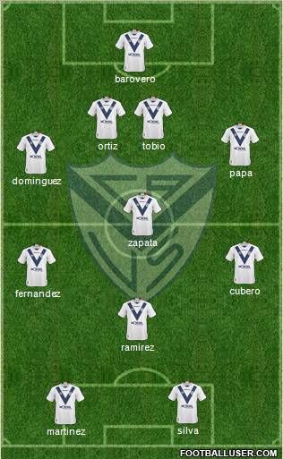 Vélez Sarsfield Formation 2011