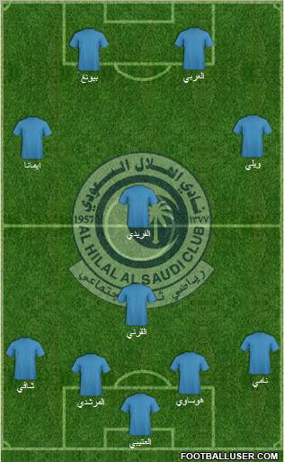 Al-Hilal (KSA) Formation 2011