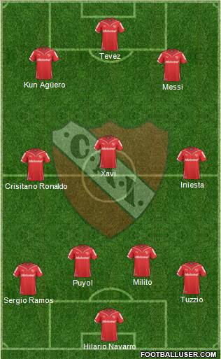 Independiente Formation 2011