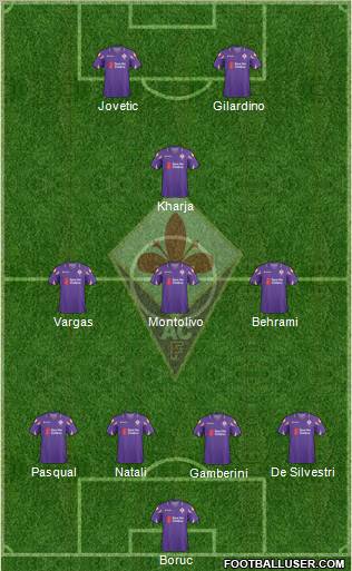 Fiorentina Formation 2011