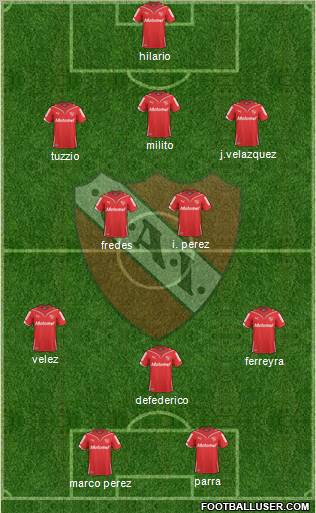 Independiente Formation 2011