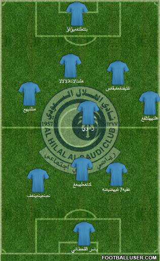 Al-Hilal (KSA) Formation 2011