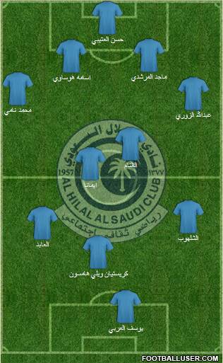 Al-Hilal (KSA) Formation 2011