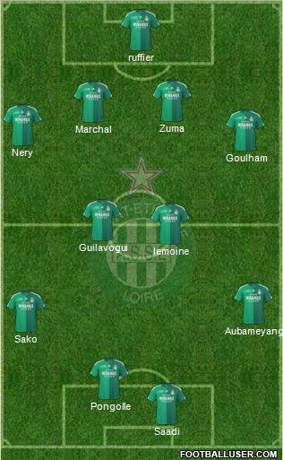 A.S. Saint-Etienne Formation 2011