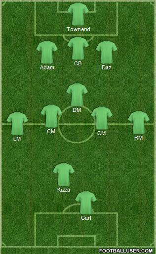 Pro Evolution Soccer Team Formation 2011