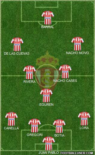 Real Sporting S.A.D. Formation 2011