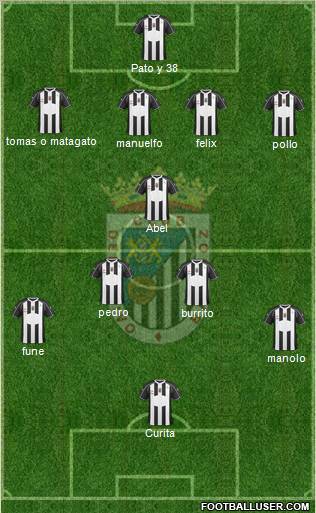 C.D. Badajoz S.A.D. Formation 2011
