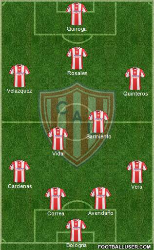 Unión de Santa Fe Formation 2011