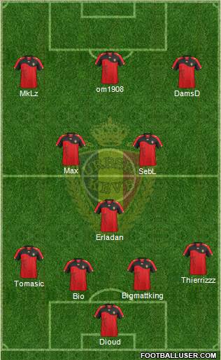 Belgium Formation 2011