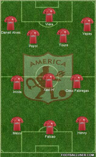 CD América de Cali Formation 2011