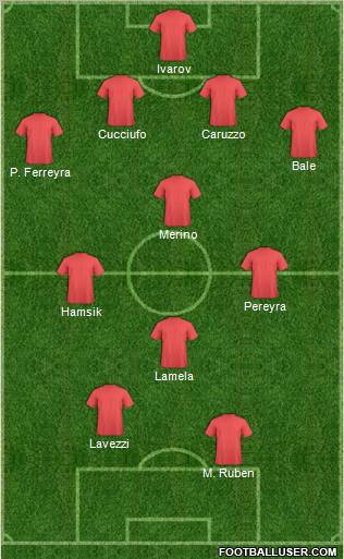 Pro Evolution Soccer Team Formation 2011