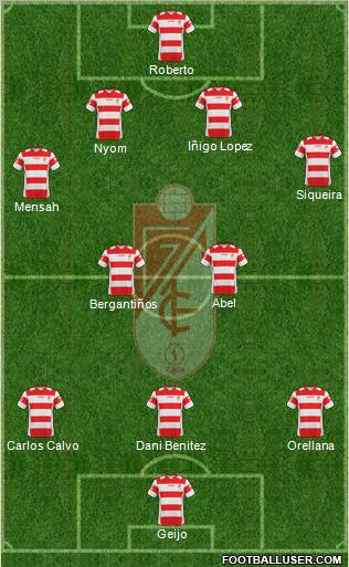 Granada C.F. Formation 2011