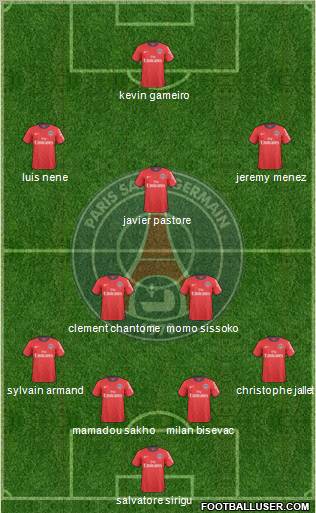 Paris Saint-Germain Formation 2011