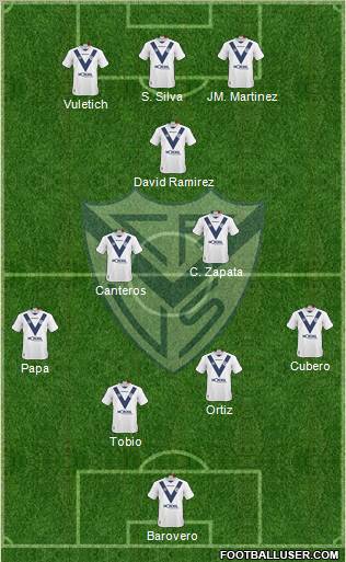 Vélez Sarsfield Formation 2011