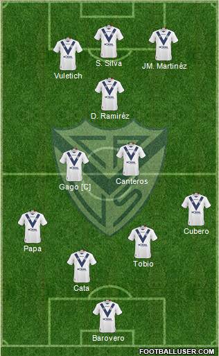 Vélez Sarsfield Formation 2011