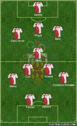 C.E. L'Hospitalet Formation 2011
