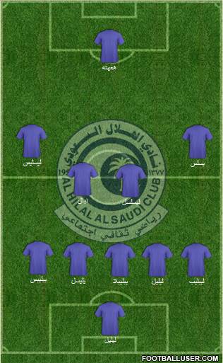 Al-Hilal (KSA) Formation 2011