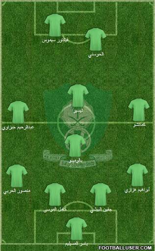 Al-Ahli (KSA) Formation 2011